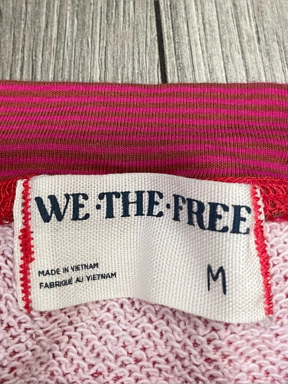 Free People We the Free Everything I want Set in Luxe Red Combo Size M